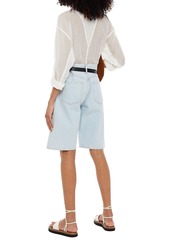 rag & bone - Boyfriend oversized cotton-blend voile shirt - White - XS