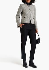 rag & bone - Carmen frayed tweed jacket - Neutral - US 00