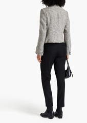 rag & bone - Carmen frayed tweed jacket - Neutral - US 00