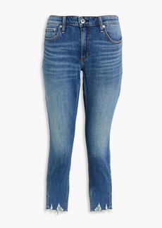 rag & bone - Cate cropped mid-rise skinny jeans - Blue - 24