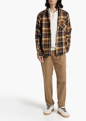 rag & bone - Engineered checked cotton-flannel overshirt - Yellow - M