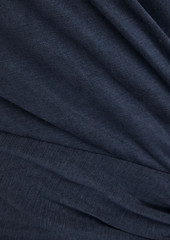 rag & bone - Christy wrap-effect modal-blend jersey midi dress - Blue - XXS