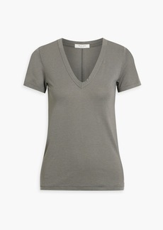 rag & bone - Cotton-blend jersey T-shirt - Gray - XXS