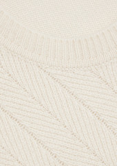 rag & bone - Durham pointelle-knit cashmere sweater - White - XS