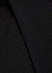 rag & bone - Essential ribbed Pima cotton-blend midi dress - Black - XS