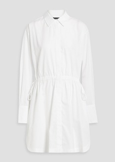 rag & bone - Fiona cotton-poplin mini shirt dress - White - XS