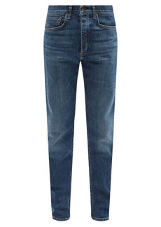 Rag & Bone - Fit 2 Logo-embroidered Tapered-leg Jeans - Mens - Indigo