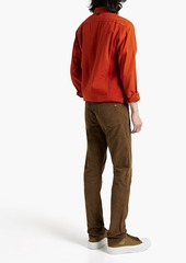 rag & bone - Fit 2 slim-fit cotton-blend corduroy pants - Green - 29