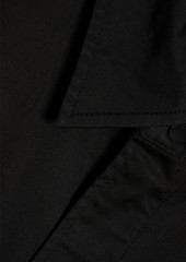 rag & bone - Flight cotton-blend poplin overshirt - Black - M