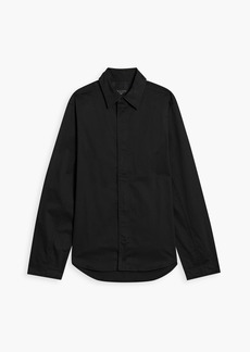 rag & bone - Flight cotton-blend poplin overshirt - Black - M