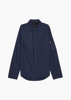 rag & bone - Flight cotton-poplin overshirt - Blue - XS