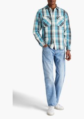 rag & bone - Jack checked cotton-flannel shirt - Blue - XS