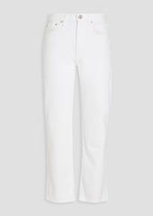 rag & bone - Harlow mid-rise straight-leg jeans - White - 31