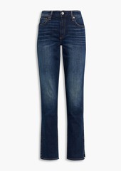 rag & bone - High-rise straight-leg jeans - Blue - 24