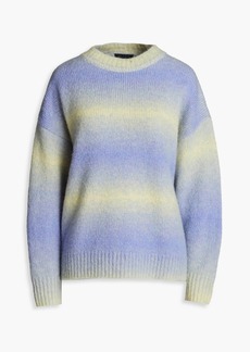rag & bone - Holly dégradé alpaca-blend sweater - Purple - XS