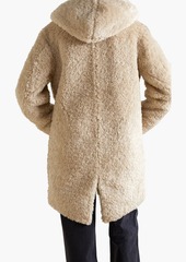 rag & bone - Iggy wool-blend faux fur hooded coat - Neutral - M