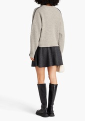 rag & bone - Ingrid ribbed wool sweater - Gray - S