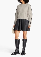 rag & bone - Ingrid ribbed wool sweater - Gray - S