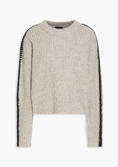 rag & bone - Ingrid ribbed wool sweater - Gray - S