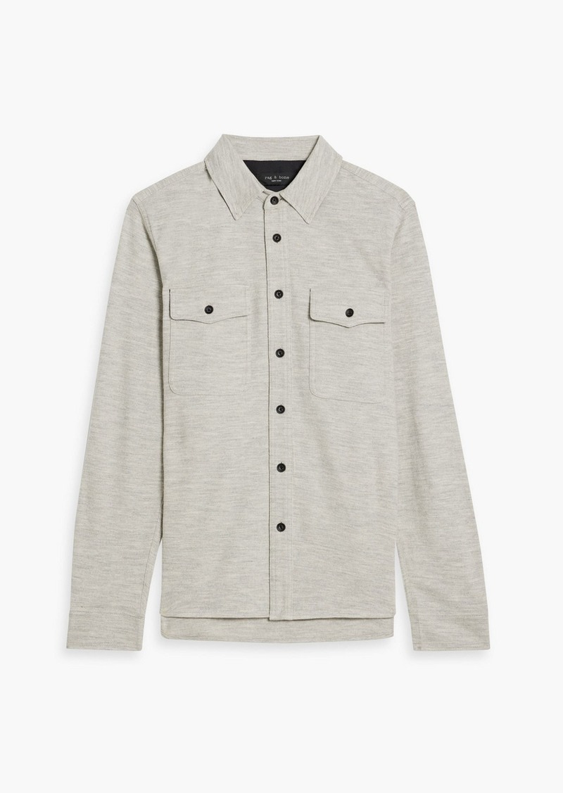 rag & bone - Jack wool shirt - Gray - M