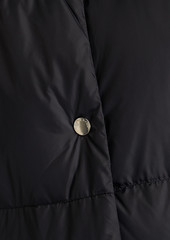 rag & bone - Joelle quilted shell hooded down coat - Black - M