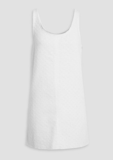rag & bone - Kimmie fil coupé cotton mini dress - White - L