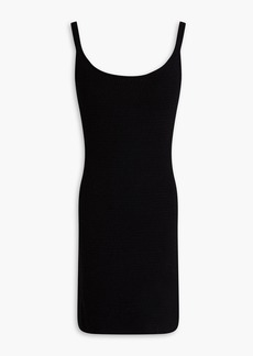 rag & bone - Lena cotton-blend mini dress - Black - XS