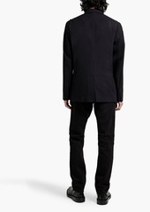 rag & bone - Linden cotton-blend seersucker blazer - Black - US 38