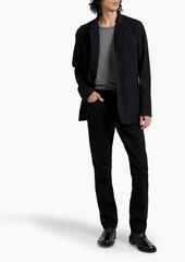 rag & bone - Linden cotton-blend seersucker blazer - Black - US 38