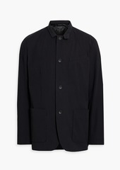 rag & bone - Linden cotton-blend seersucker blazer - Black - US 38