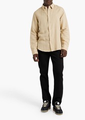 rag & bone - Zac linen and cotton-blend shirt - Neutral - M