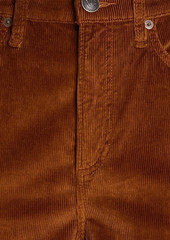 rag & bone - Logan cotton-blend corduroy wide-leg pants - Brown - 23