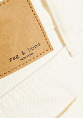 rag & bone - Logan high-rise wide-leg jeans - White - 32