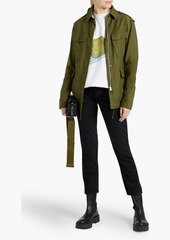 rag & bone - Lorenz cotton-sateen jacket - Green - XXS