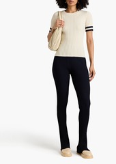 rag & bone - Madison striped ribbed-knit top - White - XS