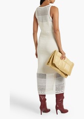 rag & bone - Mae Vee crochet-knit cotton-blend midi dress - White - XS