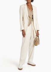 rag & bone - Margot linen-blend blazer - Neutral - US 4