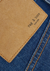 rag & bone - Maya cropped high-rise flared jeans - Blue - 23