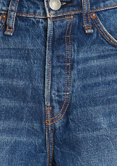 rag & bone - Maya cropped high-rise wide-leg jeans - Blue - 23