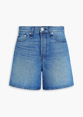 rag & bone - Maya faded denim shorts - Blue - 26