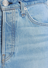 rag & bone - Maya faded high-rise wide-leg jeans - Blue - 24