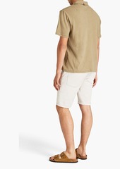 rag & bone - Mercer linen and cotton-blend jersey polo shirt - Green - S