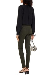 rag & bone - Nina coated high-rise skinny jeans - Green - 24