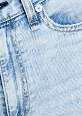 rag & bone - Nina cropped faded high-rise skinny jeans - Blue - 23