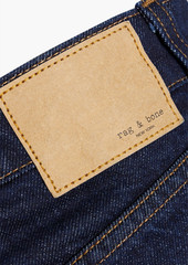 rag & bone - Nina cropped high-rise slim-leg jeans - Blue - 26