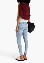 rag & bone - Nina faded high-rise skinny jeans - Blue - 24
