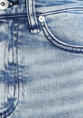 rag & bone - Nina faded high-rise skinny jeans - Blue - 24