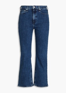 rag & bone - Nina high-rise kick-flare jeans - Blue - 26