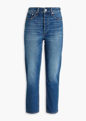 rag & bone - Nina high-rise tapered jeans - Blue - 23