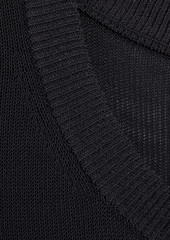 rag & bone - Nolan cotton-blend T-shirt - Black - XS